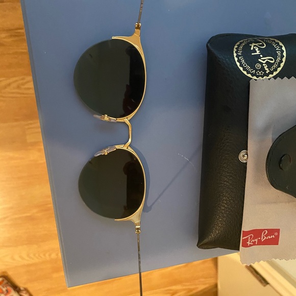 Ray-Ban RB3578 round reflective sunglasses - Picture 2 of 4